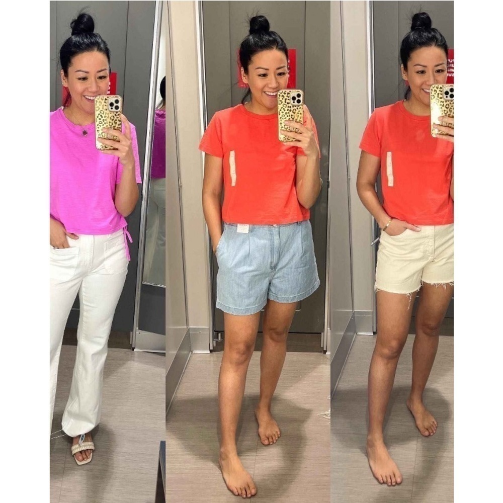 DENIZEN® from Levi's® Women's Loose A-
Line Jean Shorts - Tropical Tide 12 - Picture 5 of 10